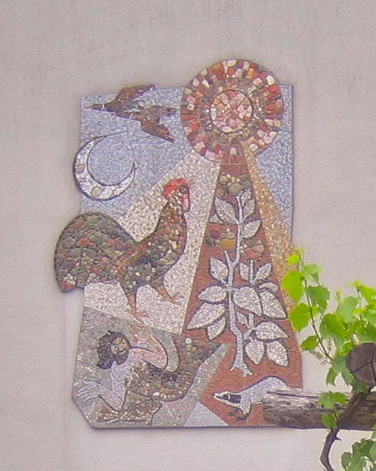 Attiswil: Mosaik von Walter Laeuppi