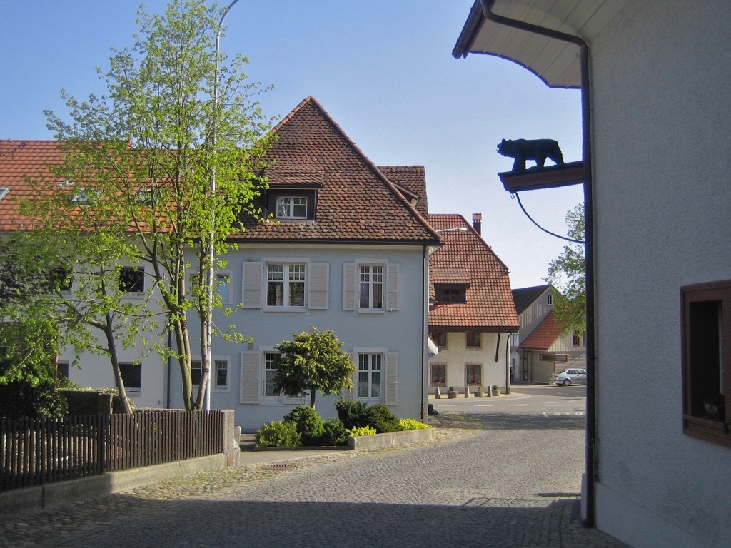 Blick vom Bären die Kirchgasse hinunter