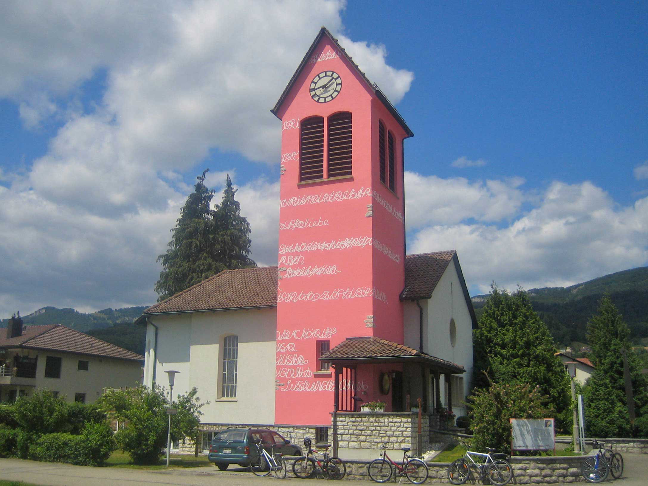 Reto Bärtschi, Der rosa Kirchturm und seine Waechter