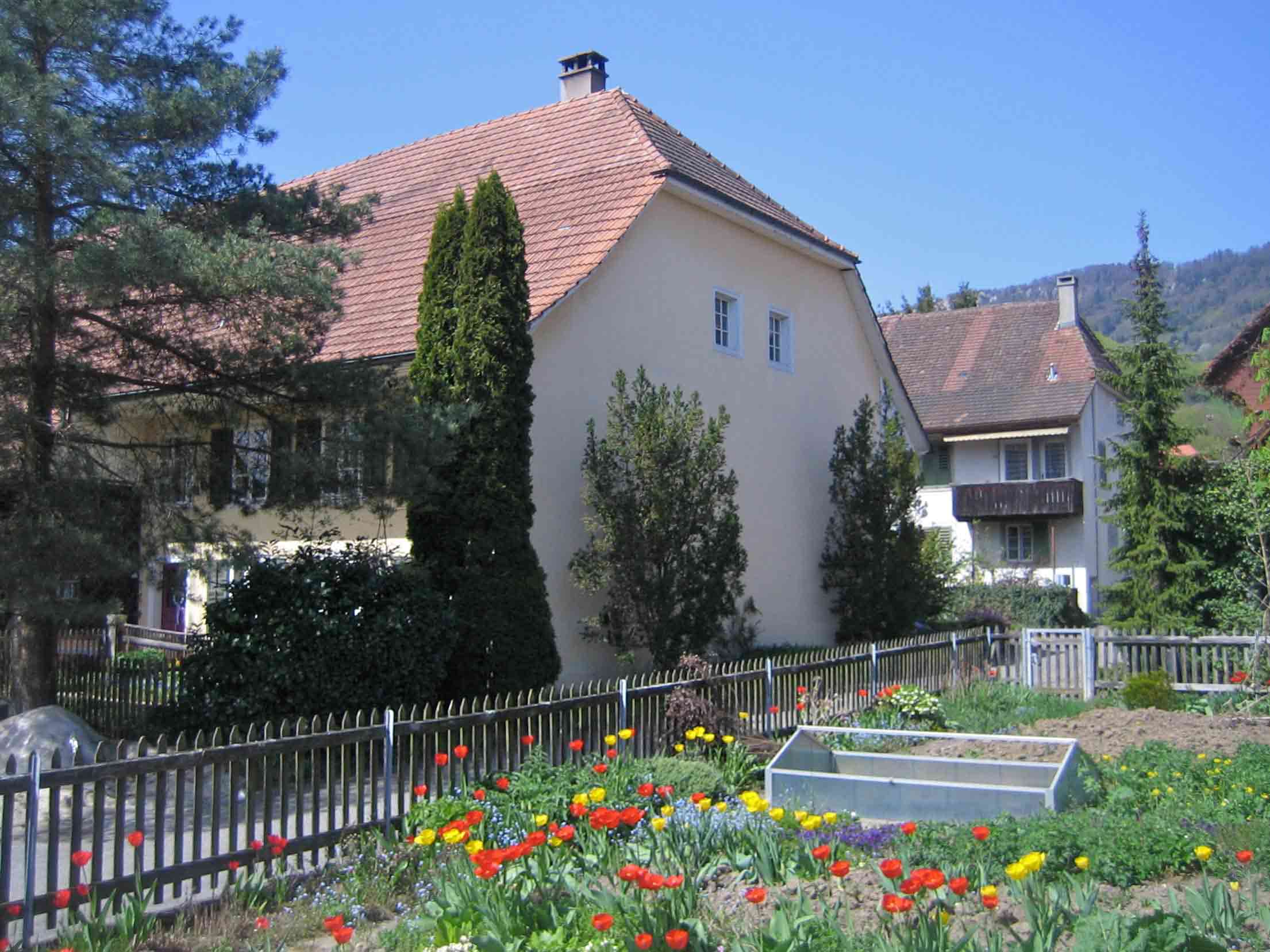 Typische Huser in Oberbipp 