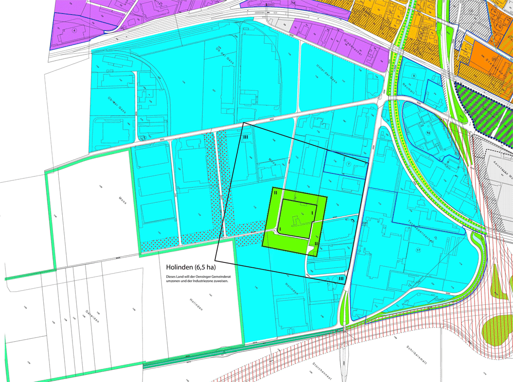 Zonenplan Oensingen SW